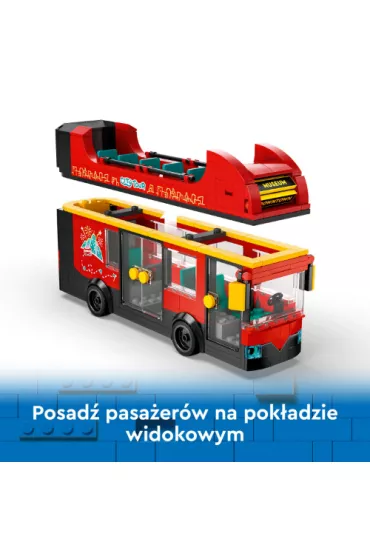 LEGO City Czerwony, pitrowy autokar 60407