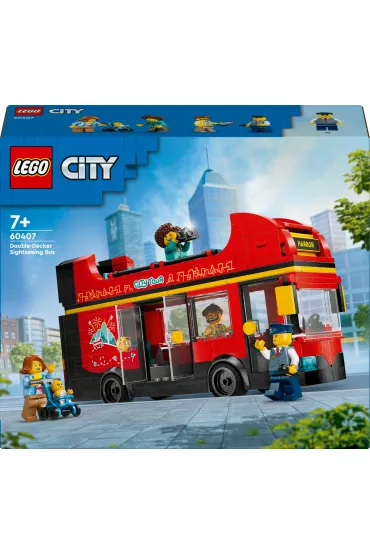 LEGO City Czerwony, pitrowy autokar 60407