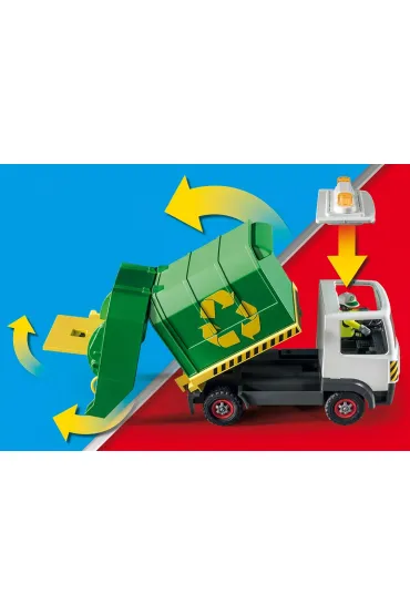 Playmobil City Life Samoch�d recykling 71234
