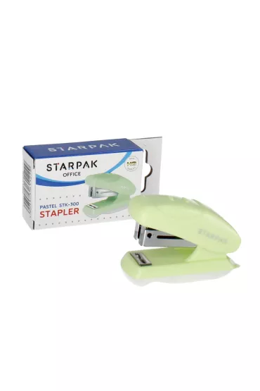 Zszywacz mini 20k 24/6 26/6  pastelowy mi�towy STARPAK 519782