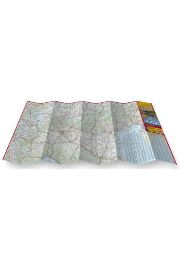 W�ochy cz�� p�nocna mapa samochodowa 1:650 000 laminat 2026