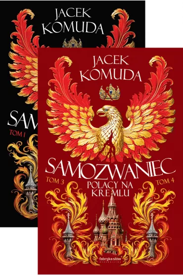 Pakiet Samozwaniec. Polacy na Kremlu. Tomy 1-4 - Jacek Komuda