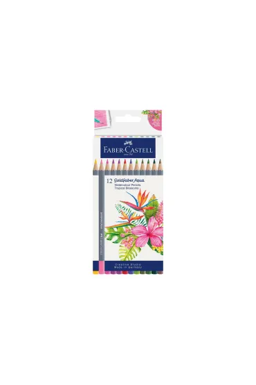 Kredki akwarelowe Goldfaber Aqua Faber-Castell 12 kolor�w