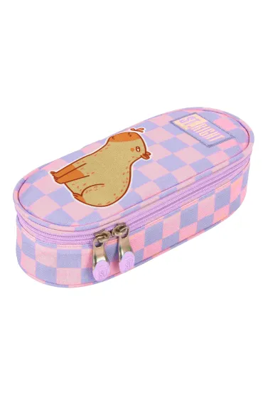 St. Majewski Pi�rnik saszetka usztywniona z wewn�trzn� klapk� St.Right PC-01 - Chill Capybara