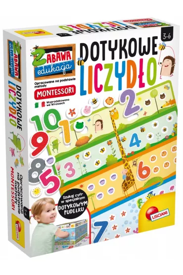 Zabawa i edukacja. Dotykowe liczyd�o Lisciani