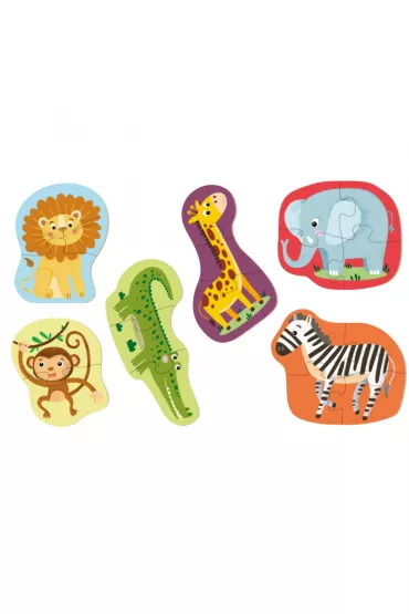 Puzzle 2-3-4 el. Zwierz�ta Dodo