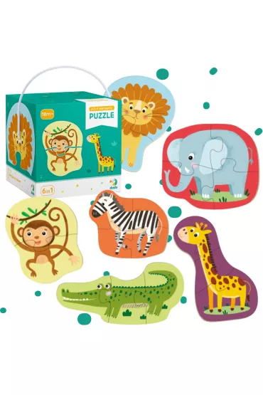 Puzzle 2-3-4 el. Zwierz�ta Dodo