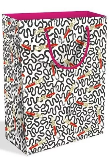 Museums & Galleries Torebka ozdobna du�a Lipstick Wiggle