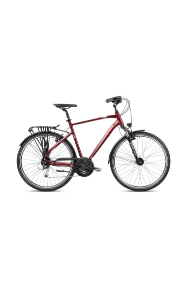 Romet Rower trekkingowy WAGANT 7 2024 bordowo-czarny 21 L