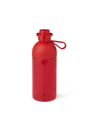 Przezroczysta butelka LEGO Czerwona 500 ml