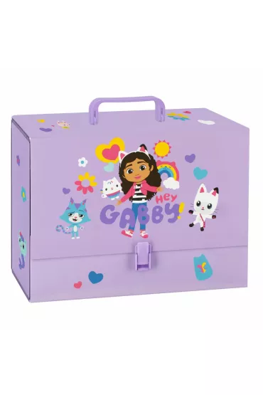 Koci Domek Gabi Teczka z r�czk� A4 Gabby's Dollhouse 95mm