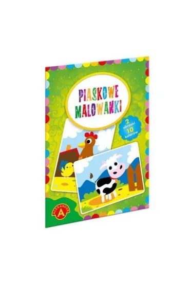 Piaskowe malowanki. Krowa i Kura Alexander