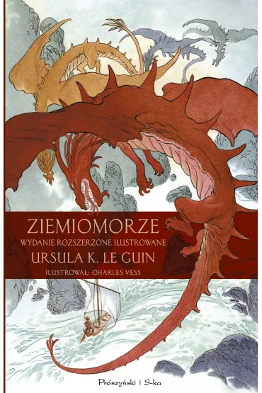 Ziemiomorze. Wydanie rozszerzone ilustrowane (barwione brzegi) - Ursula Kroeber Le Guin