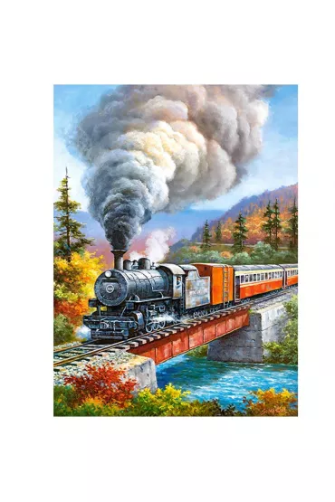Puzzle 200 el. Poci�g Castorland