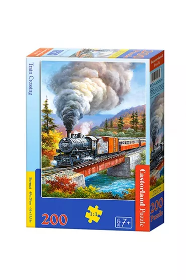 Puzzle 200 el. Poci�g Castorland