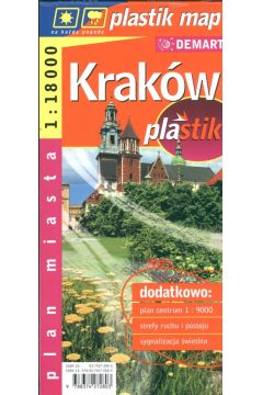 Plan miasta - Krakw 1:18 000