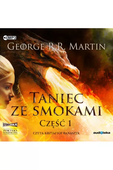 Audiobook Taniec ze smokami. Cz�� 1. Pie�� Lodu i Ognia. Tom 5 CD - George R. R. Martin