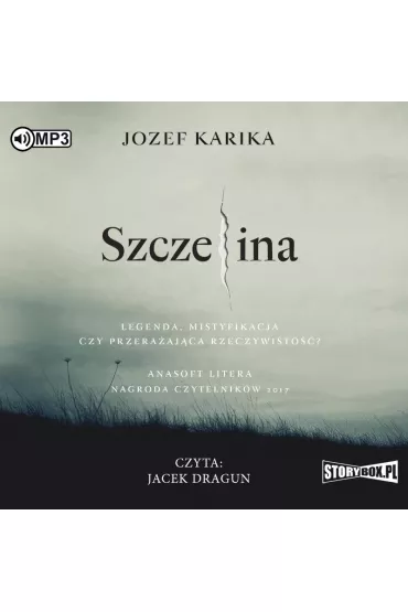 Audiobook Szczelina CD - Jozef Karika