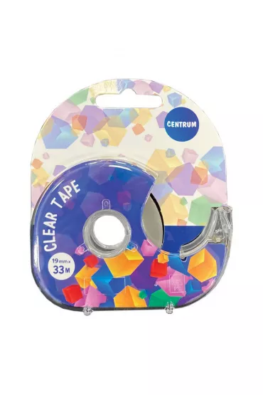 Panta Plast Ta�ma biurowa z dyspenserem 80148 19 x 33mm