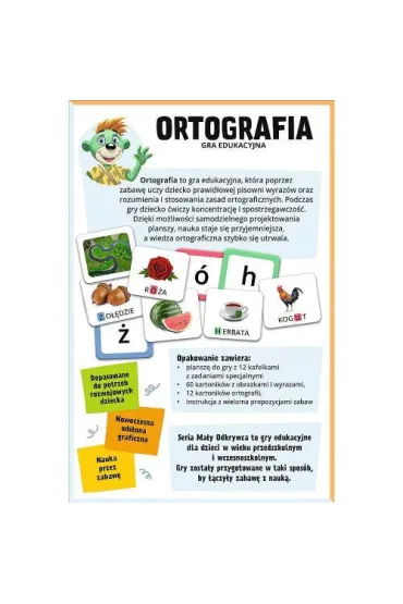 Ortografia. Ma�y Odkrywca Trefl