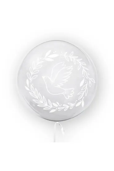 Tuban Balon Go��b bia�y 45 cm