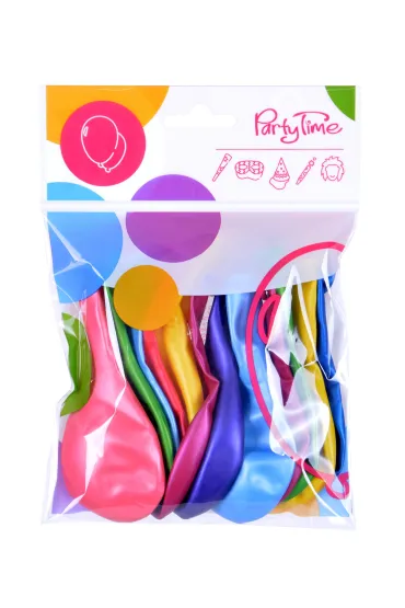 Balony metalizowane 25cm
