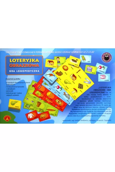 Loteryjka obrazkowa - gra logopedyczna