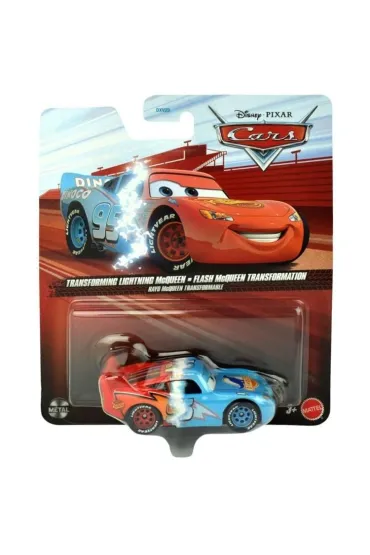Cars 3 Auto Zygzak McQueen Transformacja Mattel