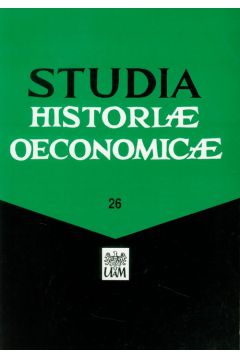 Studia Historiae Oeconomicae 26