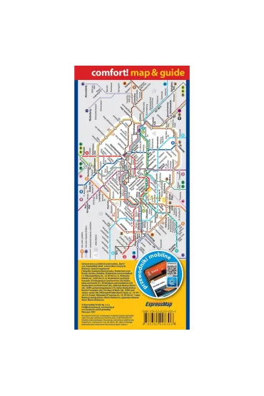 Berlin map&guide PL laminat 2023 - Joanna Maria  Czupryna