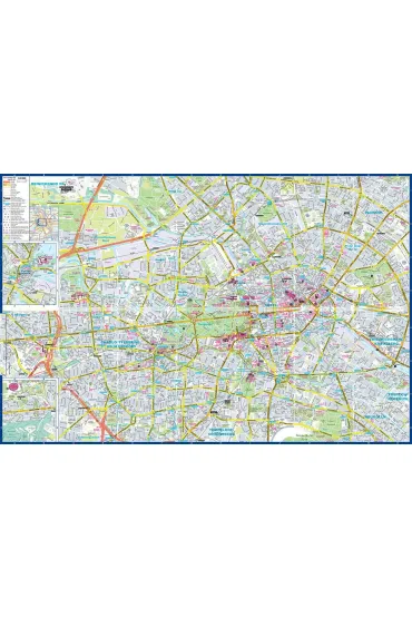 Berlin map&guide PL laminat 2023 - Joanna Maria  Czupryna