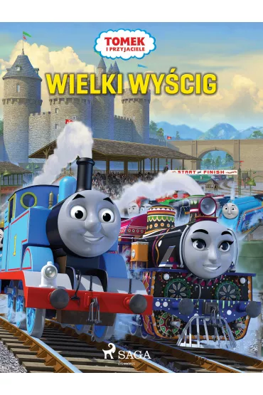 eBook Tomek i przyjaciele - Wielki wy�cig mobi epub