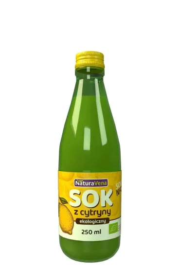 NaturaVena Sok z cytryn Zestaw 4 x 250 ml Bio