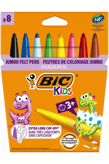 Bic Flamastry Kids Visacolor XL 8 szt.