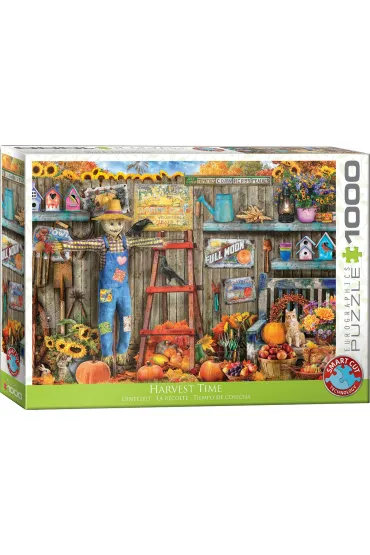 Puzzle 1000 el. Czas na �niwa Eurographics