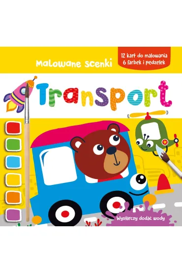 Malowane scenki. Transport