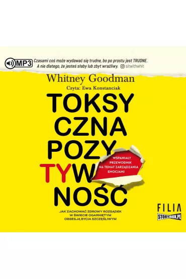 Audiobook Toksyczna pozytywno�� CD - Whitney  Goodman
