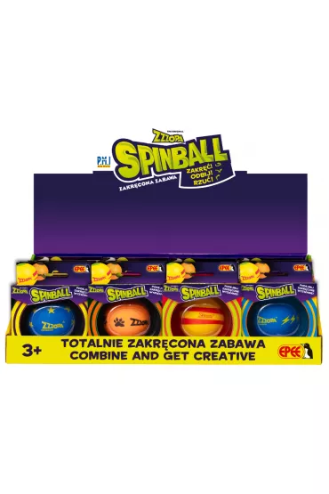 Spinball. Zakr�cona zabawa czerwona z czarnym (Thunder) Epee