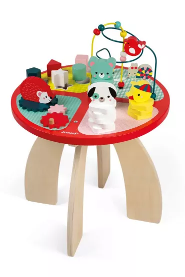 Stolik edukacyjny duy drewniany Baby Forest Janod