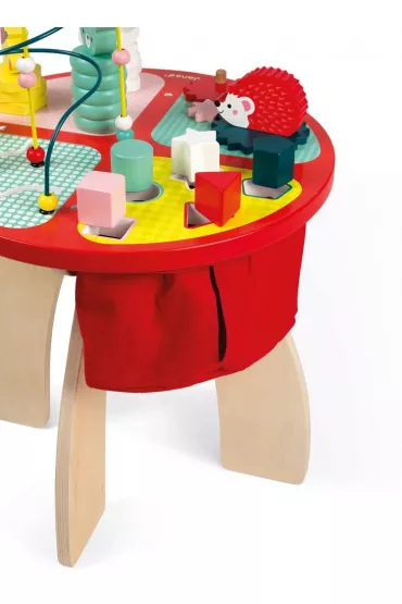 Stolik edukacyjny duy drewniany Baby Forest Janod