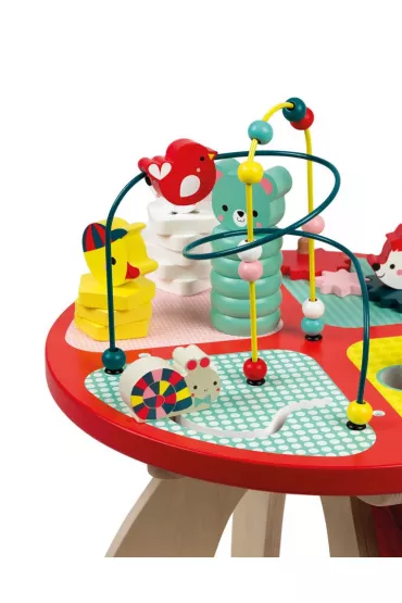 Stolik edukacyjny duy drewniany Baby Forest Janod