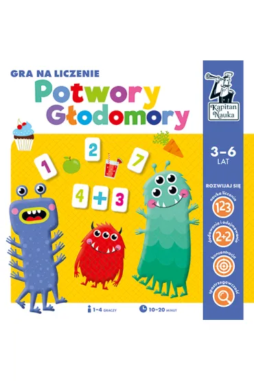 Kapitan Nauka. Potwory g�odomory. Gra na liczenie Edgard