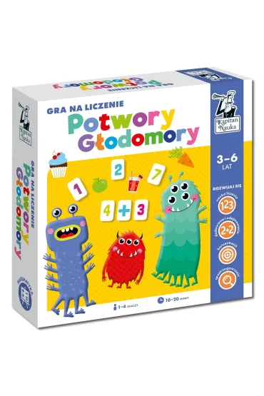 Kapitan Nauka. Potwory g�odomory. Gra na liczenie Edgard