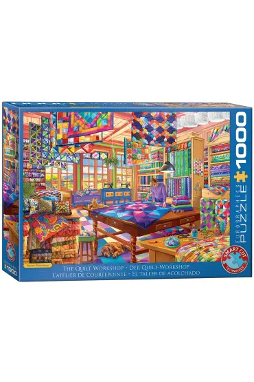Puzzle 1000 el. The Quilt Workshop Eurographics