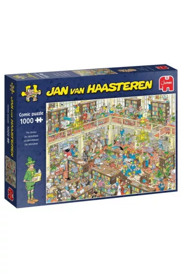Puzzle 1000 el. Biblioteka Jumbo