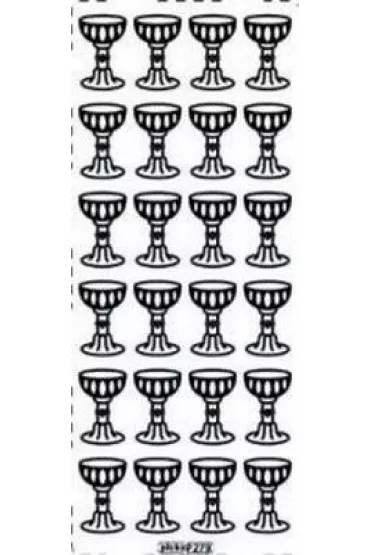 Galeria Hobby Stiker a�urowy 279 z�oty 10x23cm