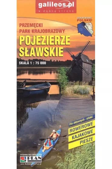 Pojezierze S�awskie - mapa 2023