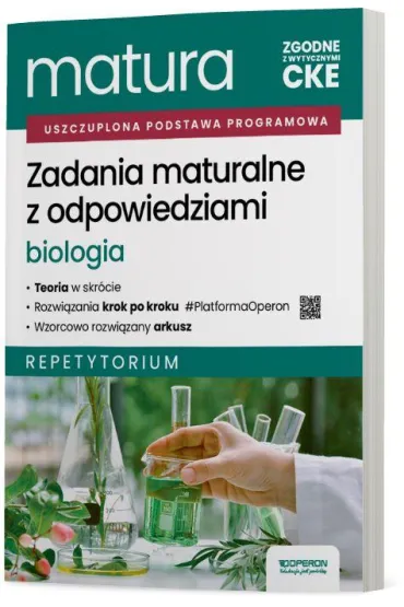 Pakiet Matura 2026. Biologia. Zakres rozszerzony: Teoria do matury. Vademecum, Zadania maturalne z odpowiedziami. Repetytorium, Arkusze maturalne z rozwi�zaniami krok po kroku