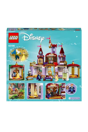LEGO Disney Princess Zamek Belli i Bestii 43196