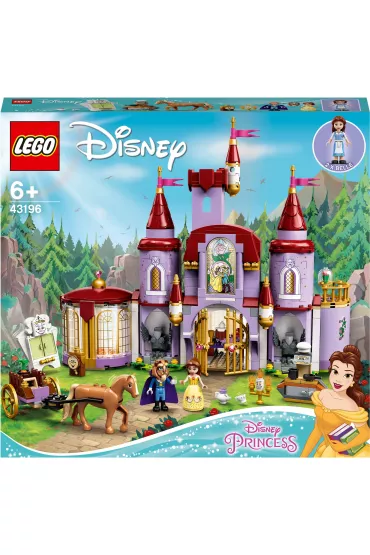 LEGO Disney Princess Zamek Belli i Bestii 43196